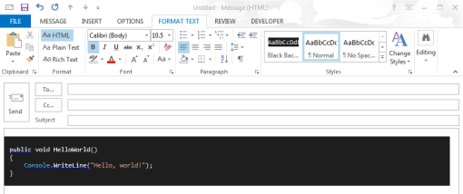 DarkBackgroundCodePasteIntoOutlook_Better